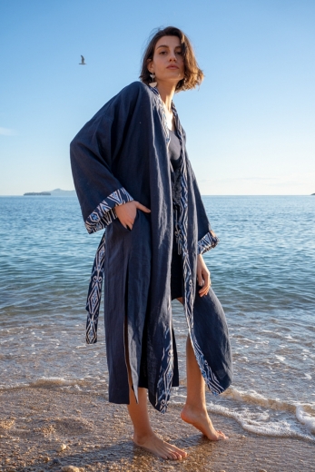 Kimono Rituals Navy Breeze - len