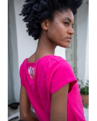 T-shirt Devi Fit Pink Pinko - Fairtrade Cotton