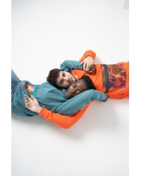 Bluza Asam Unisex Orange Fuego - Fairtrade Cotton - Ostatnia sztuka!