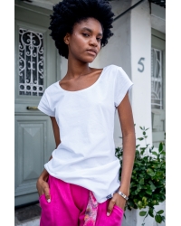 T-shirt Devi Fit White Pinko - Fairtrade Cotton